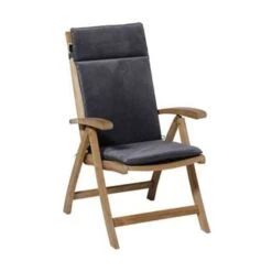 Madison Tuinstoelkussen Hoge Rug Outdoor Velvet Grijs -Madison 1000002233 0102