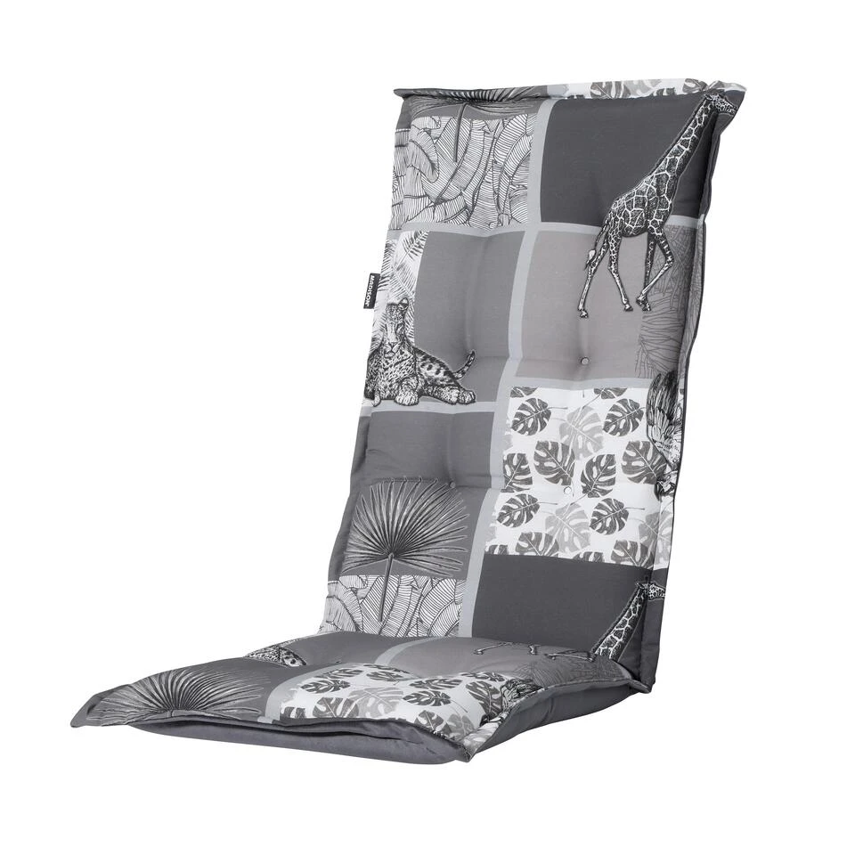 Madison - Tuinkussens Hoge Rug Sifra Grey - 123x50 - Grijs 3 Madison - Tuinkussens Hoge Rug Sifra Grey - 123x50 - Grijs