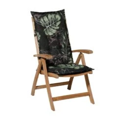 Madison - Tuinkussens Hoge Rug Elvira - 123x50 - Zwart -Madison 1000037496 0101