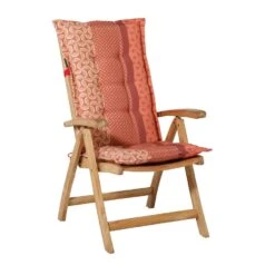 Madison - Tuinkussens Hoge Rug Pasa Red - 123x50 - Rood -Madison 1000037502 0101