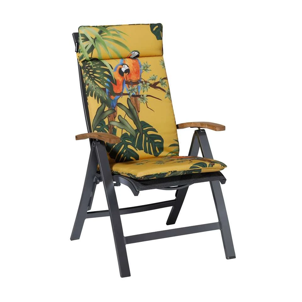 Madison - Hoge Rug - Riff Yellow - 120x50 - Geel 4 Madison - Hoge Rug - Riff Yellow - 120x50 - Geel - Afbeelding 2