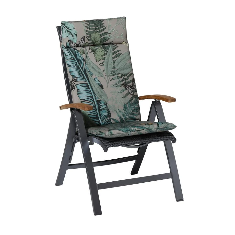 Madison - Hoge Rug - Scott - 120x50 - Blauw 4 Madison - Hoge Rug - Scott - 120x50 - Blauw - Afbeelding 2