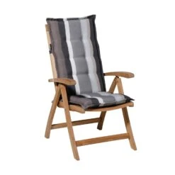 Madison - Tuinkussens Hoge Rug Stripe Grey - 123x50 - Grijs 5 Madison - Tuinkussens Hoge Rug Stripe Grey - 123x50 - Grijs -Madison 1000037609 0101