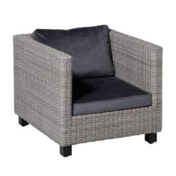 Madison Lounge Luxe Velvet Grey/panama Grey Zitkussen 60x60cm 9 Madison Lounge Luxe Velvet Grey/panama Grey Zitkussen 60x60cm -Madison 1000041089 0111
