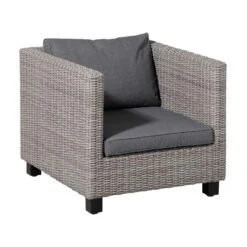 Madison Lounge Luxe Outdoor Oxford Grey Zitkussen 60x60cm -Madison 1000041106 0111