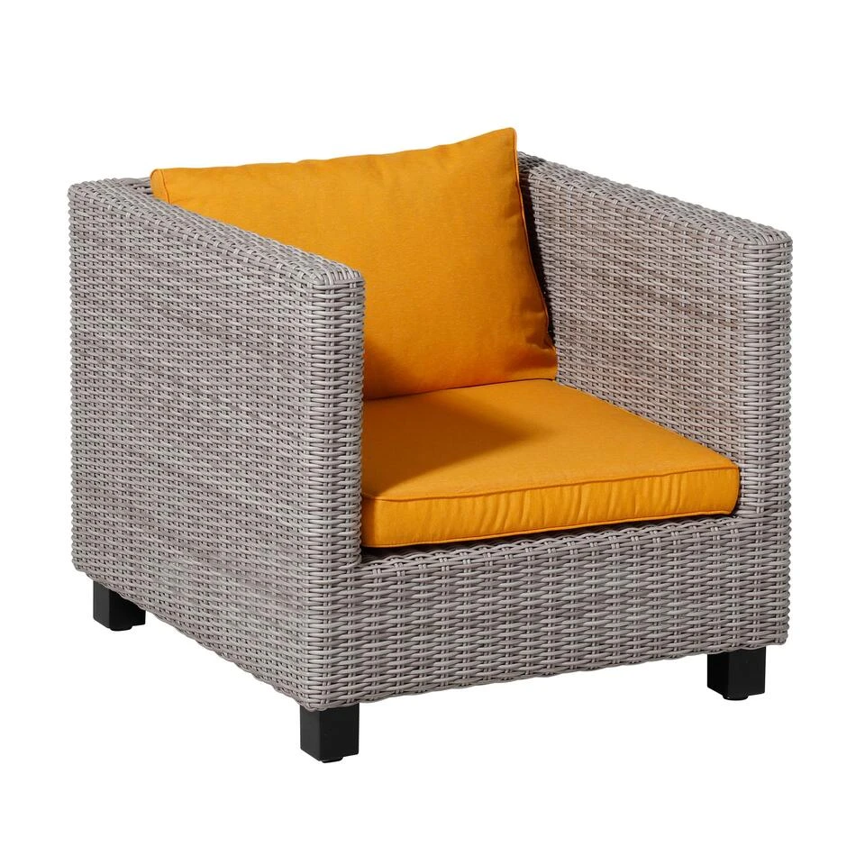 Madison Lounge Luxe Panama Golden Glow Zitkussen 60x60cm 6 Madison Lounge Luxe Panama Golden Glow Zitkussen 60x60cm - Afbeelding 4