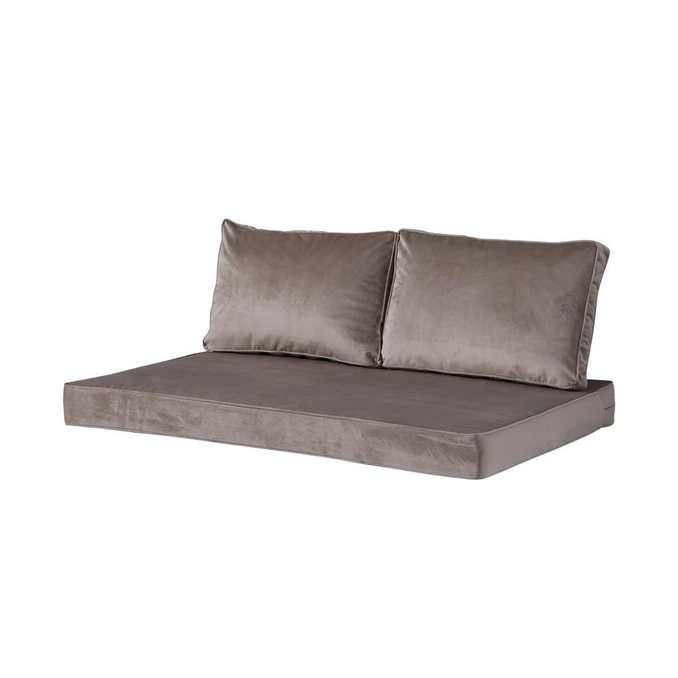 Madison Lounge Outdoor Velvet Taupe/panama Taupe Zitkussen 120x80cm Kussen 5 Madison Lounge Outdoor Velvet Taupe/panama Taupe Zitkussen 120x80cm Kussen - Afbeelding 3