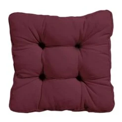 Madison - Zitkussen - Panama Bordeaux - 47x47 - Rood 5 Madison - Zitkussen - Panama Bordeaux - 47x47 - Rood -Madison 1000042620 0101