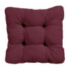 Madison - Zitkussen - Panama Bordeaux - 47x47 - Rood 2 Madison - Zitkussen - Panama Bordeaux - 47x47 - Rood -Madison 1000042620