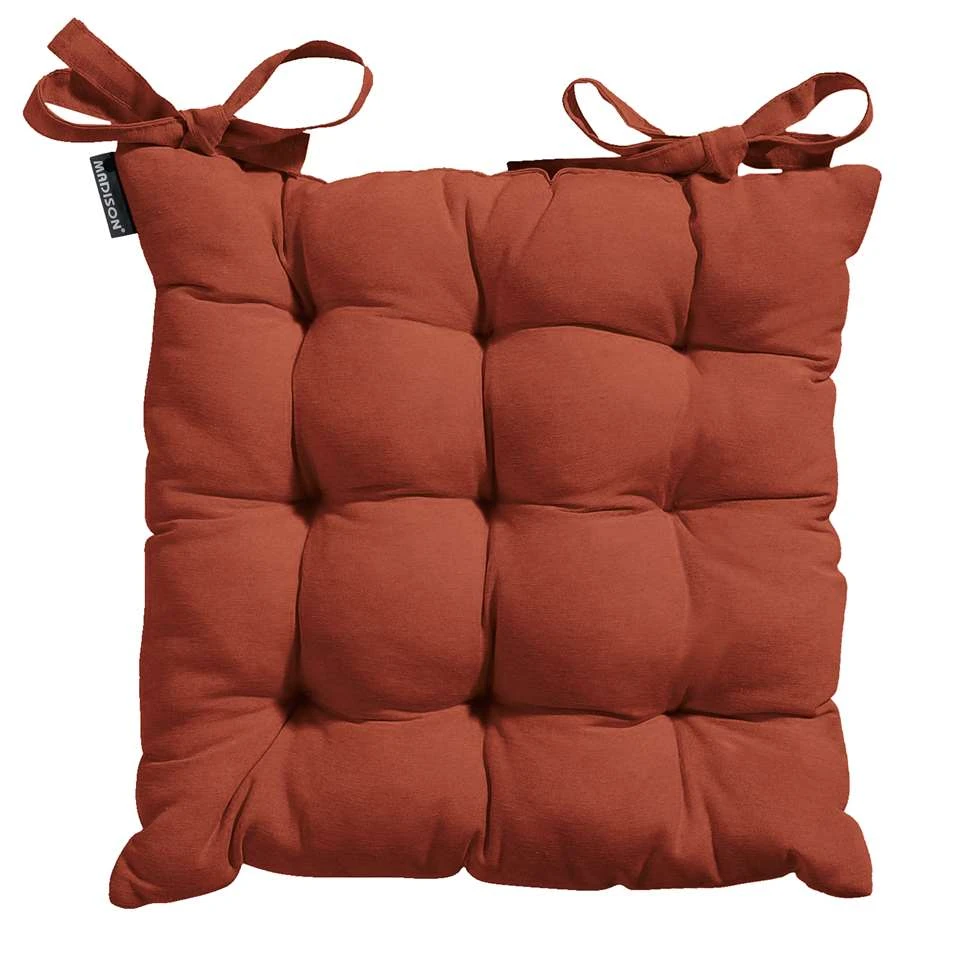 Madison - Zitkussen - Panama Terra - 46x46 - Bruin 4 Madison - Zitkussen - Panama Terra - 46x46 - Bruin - Afbeelding 2