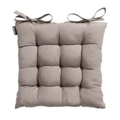 Madison - Zitkussen - Panama Jute - 46x46 - Bruin 5 Madison - Zitkussen - Panama Jute - 46x46 - Bruin -Madison 1000044292 0101