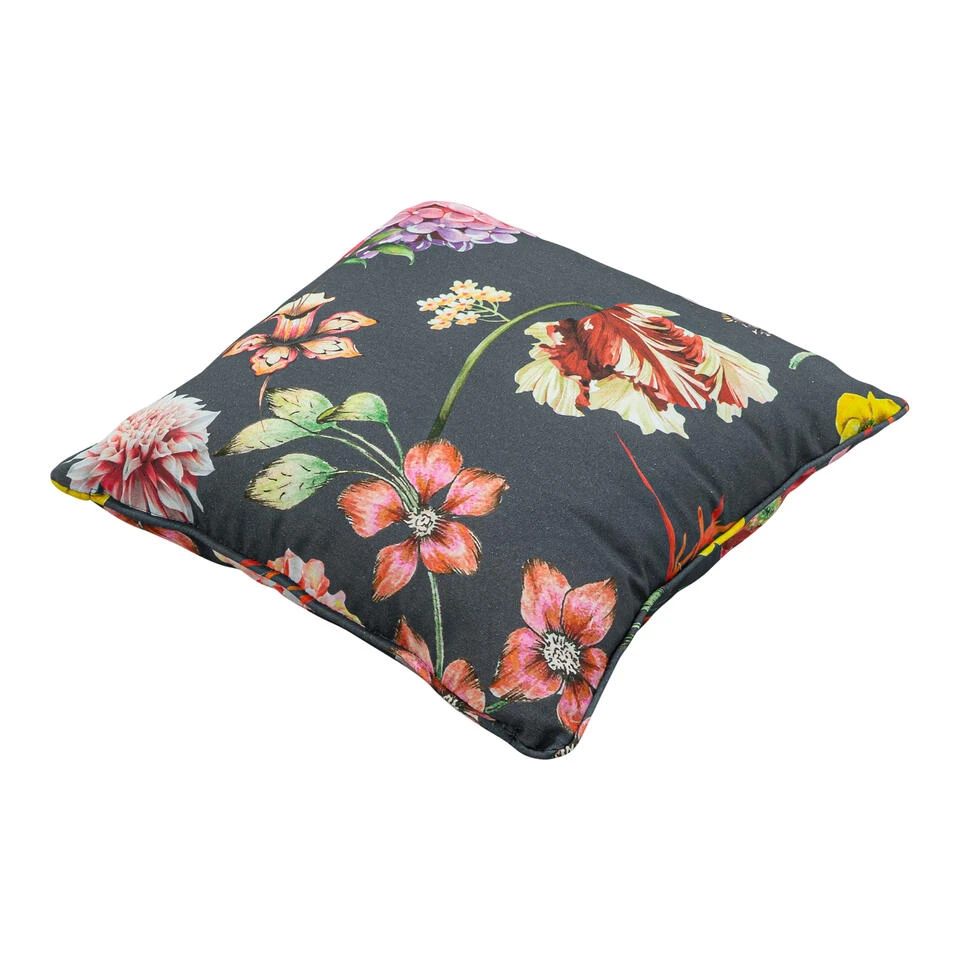 Madison - Sierkussen - Hortus Grey - 50x50 - Grijs 4 Madison - Sierkussen - Hortus Grey - 50x50 - Grijs - Afbeelding 2