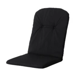 Madison Kussen - Kuip Hoog - Panama Black - 45x96 - Zwart -Madison 1000044467 0101