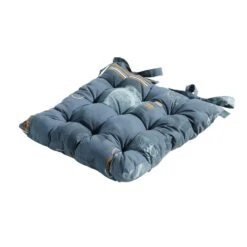 Madison Toscane Kussen - Bob Blue - 46x46 - Blauw -Madison 1000044485 0101