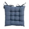 Madison Toscane ZitKussen - Panama Safier Blue - 46x46 - Blauw