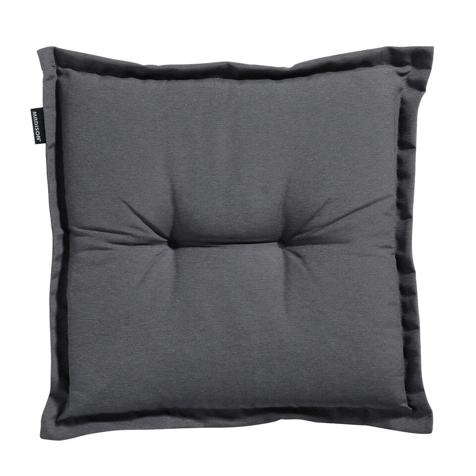 Madison Zitkussen - Hocker - Grijs - 50x50 3 Madison Zitkussen - Hocker - Grijs - 50x50