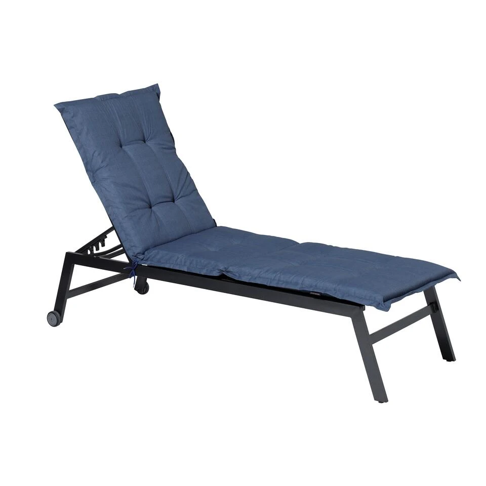 Madison Ligbedkussen - Basic Kobalt - 200x60 - Blauw 4 Madison Ligbedkussen - Basic Kobalt - 200x60 - Blauw - Afbeelding 2