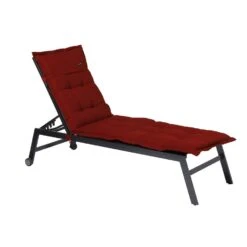 Madison Ligbedkussen - Rib Red - 200x60 - Rood 5 Madison Ligbedkussen - Rib Red - 200x60 - Rood -Madison 1000055620 0101