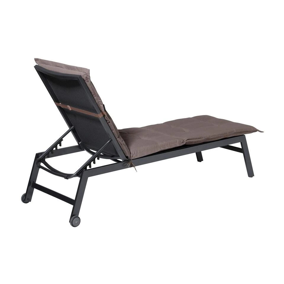 Madison Ligbedkussen - Panama Taupe - 200x60 - Bruin 4 Madison Ligbedkussen - Panama Taupe - 200x60 - Bruin - Afbeelding 2