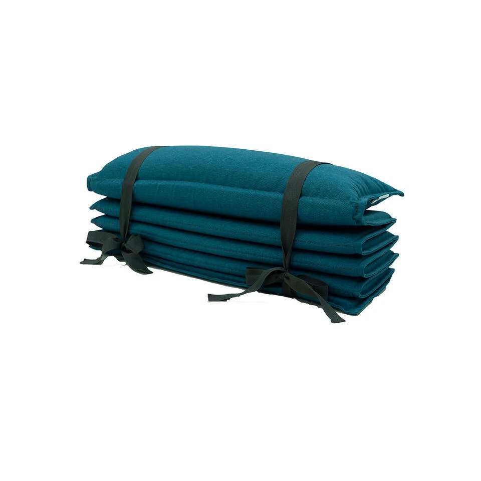 Madison - Ligbedkussen 180x68 - Blauw - Aegean Blue ECO 4 Madison - Ligbedkussen 180x68 - Blauw - Aegean Blue ECO - Afbeelding 2