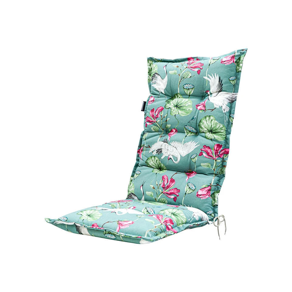 Madison - Tuinstoelkussen Hoge Rug 123x50 - Groen - Vieve Green 3 Madison - Tuinstoelkussen Hoge Rug 123x50 - Groen - Vieve Green