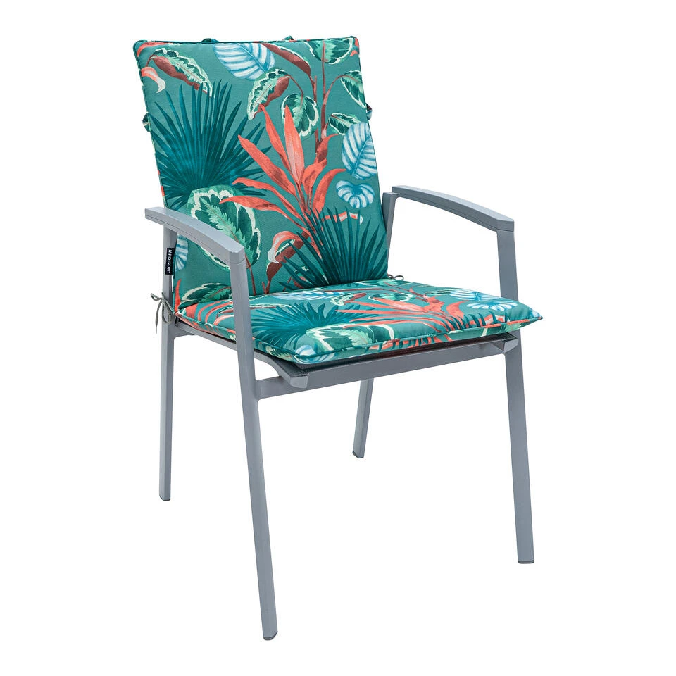 Madison - Stapelstoelkussen 97x49 - Blauw - Cala Sea Blue 4 Madison - Stapelstoelkussen 97x49 - Blauw - Cala Sea Blue - Afbeelding 2