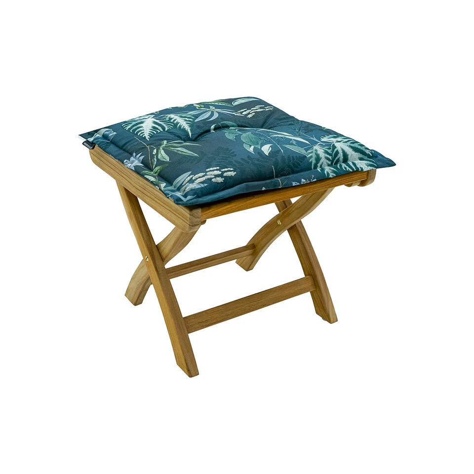 Madison - Zitkussen 50x50 - Blauw - Mauel Blue 5 Madison - Zitkussen 50x50 - Blauw - Mauel Blue - Afbeelding 3