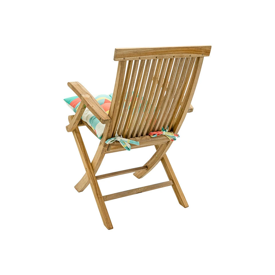 Madison - Zitkussen 46x46 - Multicolor - Patch Pastel 6 Madison - Zitkussen 46x46 - Multicolor - Patch Pastel - Afbeelding 4