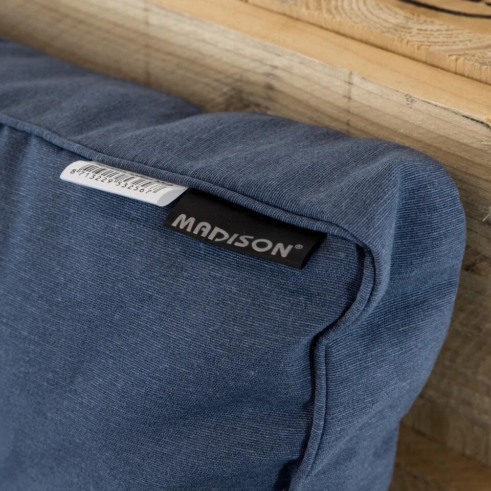 Madison Loungekussen Set/2 Panama Blauw 5 Madison Loungekussen Set/2 Panama Blauw - Afbeelding 3