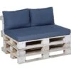 Madison Palletkussen Set 3 Delig Lounge Panama Blauw -Madison 1000085838