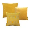 Madison Sierkussen Set Geel - 3 Stuks -Madison 1000091476