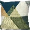 Madison Sierkussen 45x45 Cm Triangle Green