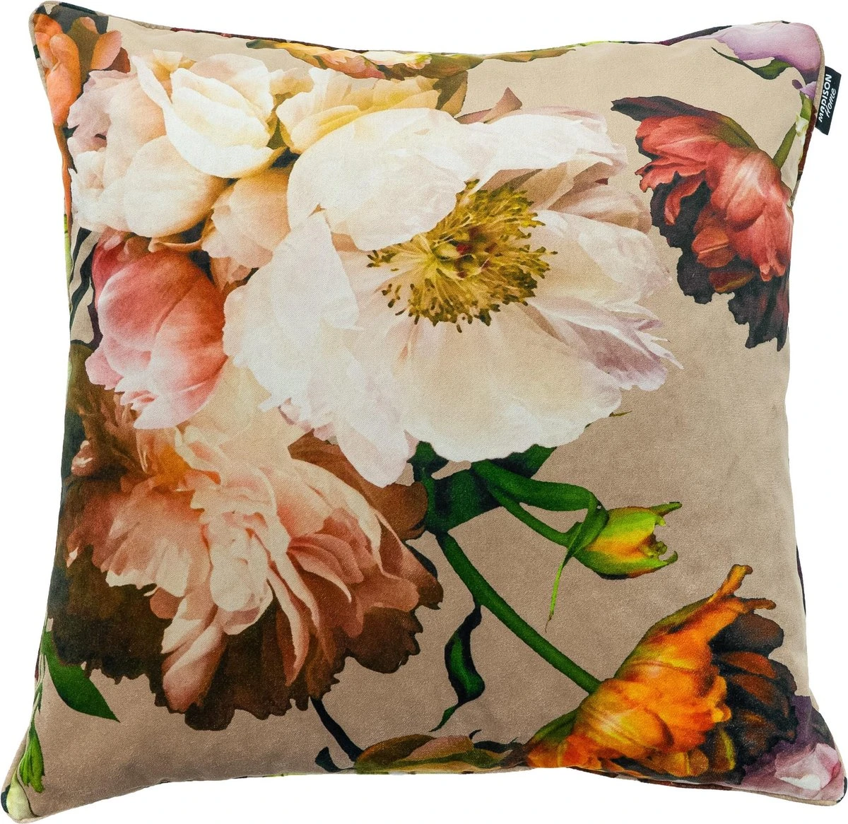 MADISON HOME SIERKUSSEN FLORANCE BEIGE 60X60CM 4 MADISON HOME SIERKUSSEN FLORANCE BEIGE 60X60CM - Afbeelding 2