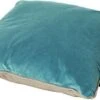 Madison Sierkussen Velvet-Panama - 45x45 - Light Blue - Linnen