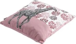 Madison Sierkussen 50x50 Cm Giraffe Pink