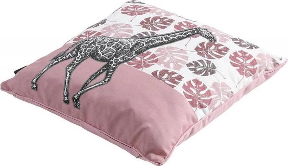 Madison Sierkussen 50x50 Cm Giraffe Pink 3 Madison Sierkussen 50x50 Cm Giraffe Pink