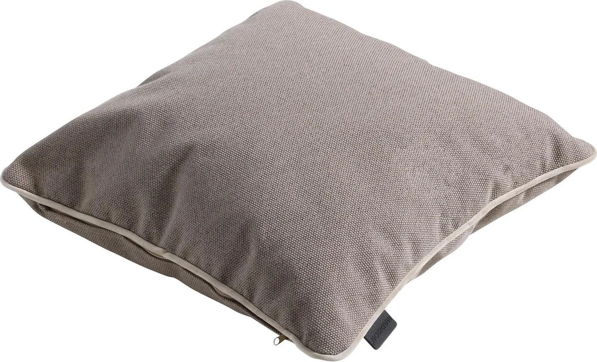 Madison Sierkussen 45x45 Cm Manchester Taupe Outdoor 4 Madison Sierkussen 45x45 Cm Manchester Taupe Outdoor - Afbeelding 2