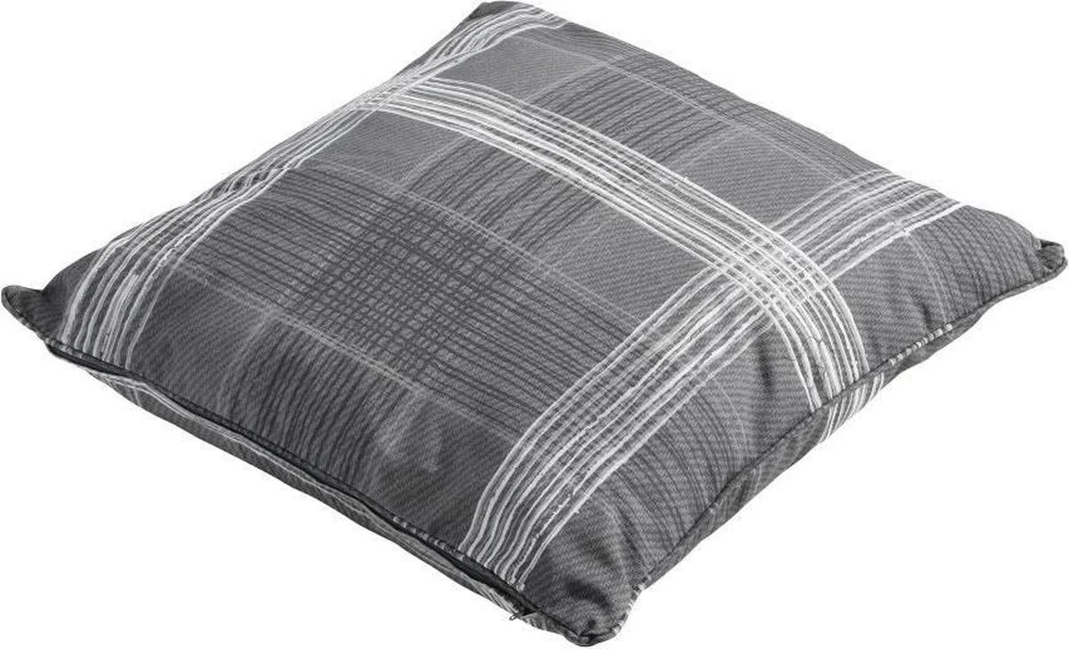 Madison Sierkussen 50×50 Cm Simon Grey 4 Madison Sierkussen 50×50 Cm Simon Grey - Afbeelding 2