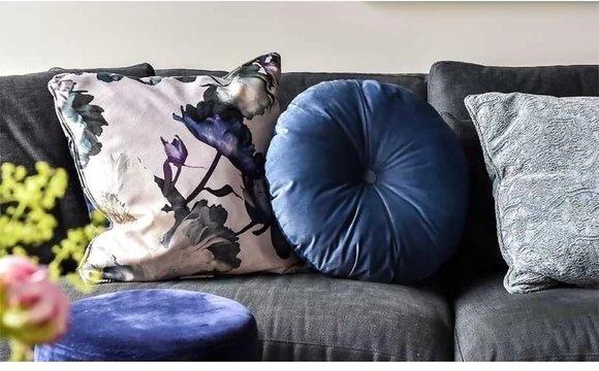 Madison Sierkussen 60x60 Sevilla Blue 5 Madison Sierkussen 60x60 Sevilla Blue - Afbeelding 3