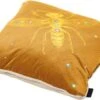 Madison Sierkussen 45x45 Cm Velvet Insect Yellow
