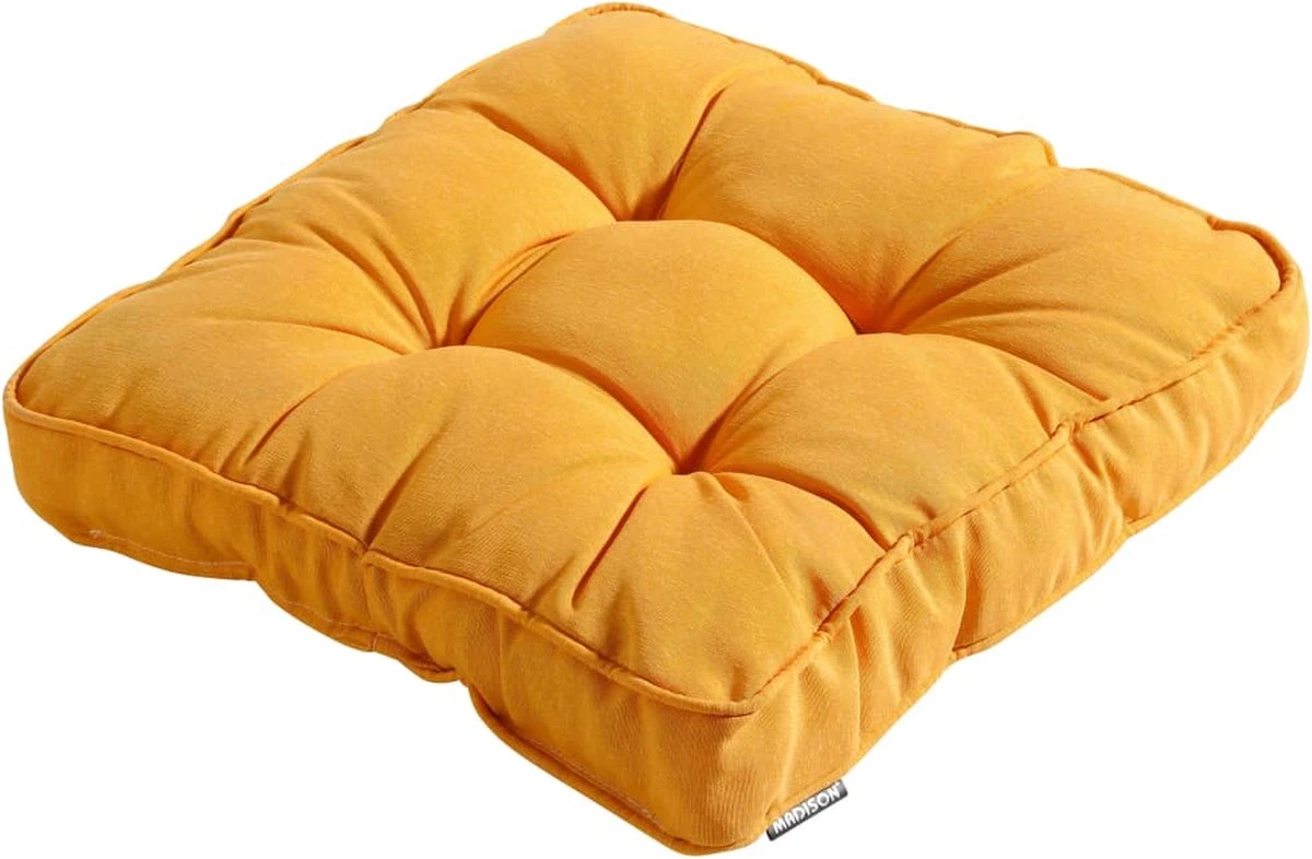 Madison Matraskussen Panama 47x47 Cm Goudkleurig 4 Madison Matraskussen Panama 47x47 Cm Goudkleurig - Afbeelding 2