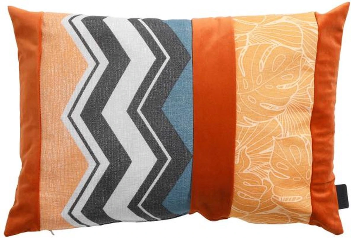 Madison Sierkussen - Velvet Match Orange - 40x60 - Oranje 5 Madison Sierkussen - Velvet Match Orange - 40x60 - Oranje - Afbeelding 3