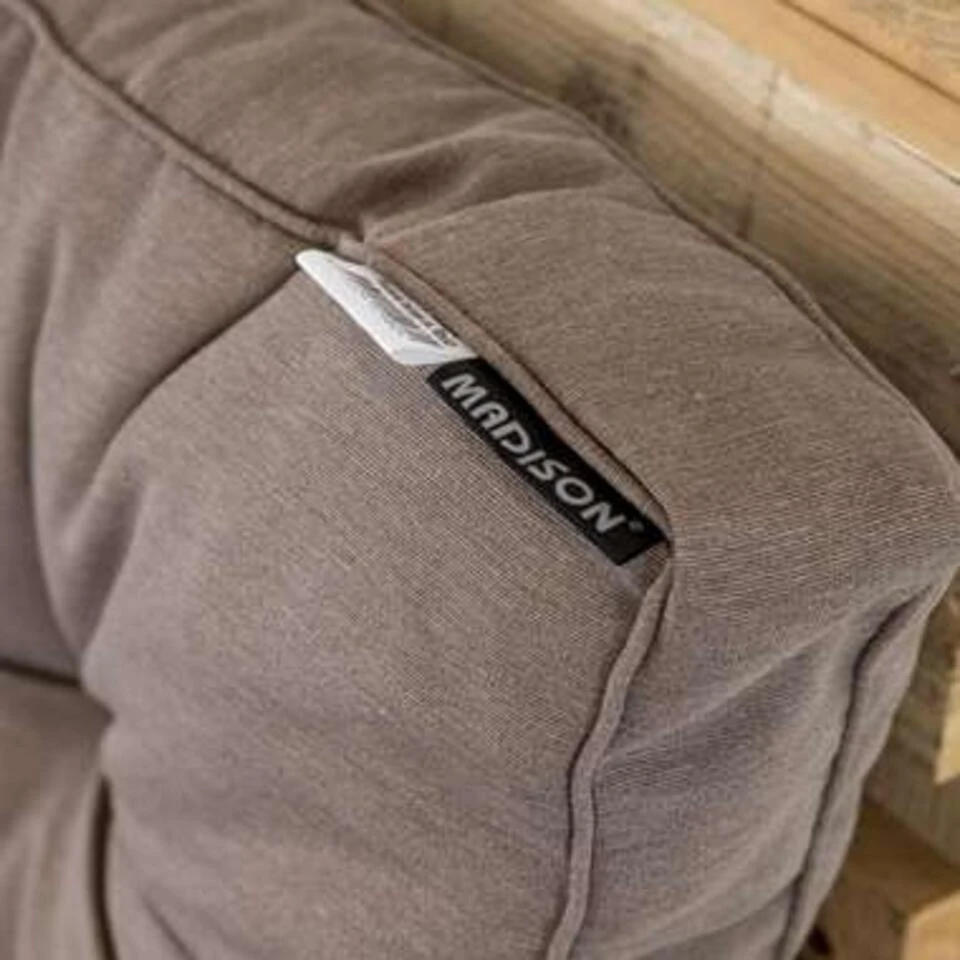 Madison Palletkussenset Florance Taupe - 3 Delig 5 Madison Palletkussenset Florance Taupe - 3 Delig - Afbeelding 3