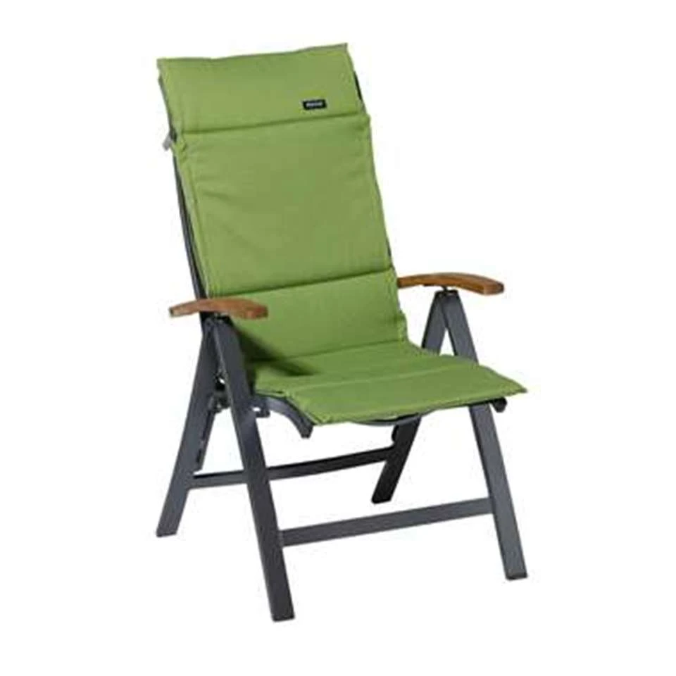 Madison Tuinstoelkussen Fiber De Luxe Rib Lime Groen 4 Madison Tuinstoelkussen Fiber De Luxe Rib Lime Groen - Afbeelding 2