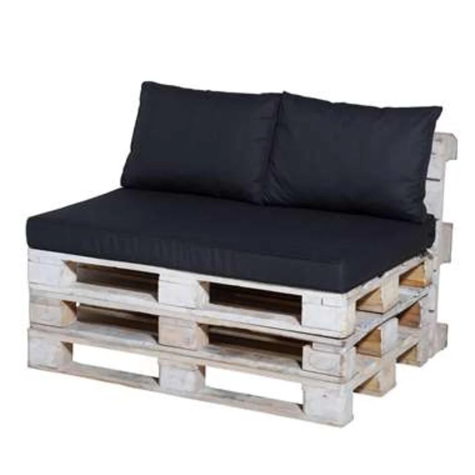 Madison Palletkussen Basic Zwart - 120 X 80cm 3 Madison Palletkussen Basic Zwart - 120 X 80cm