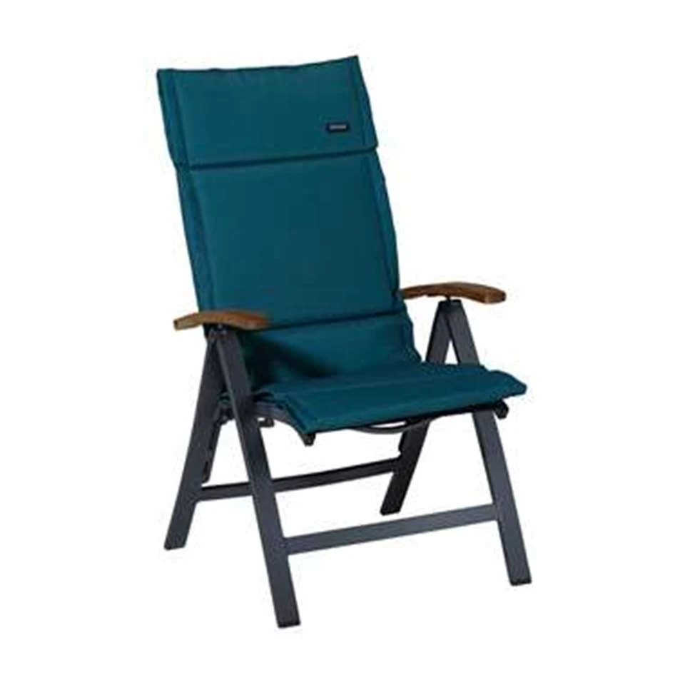 Madison Tuinstoelkussen Fiber De Luxe Panama Zee Blauw 4 Madison Tuinstoelkussen Fiber De Luxe Panama Zee Blauw - Afbeelding 2