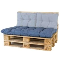 Madison Palletkussen Florance Safier Blauw - 120 X 80cm 7 Madison Palletkussen Florance Safier Blauw - 120 X 80cm -Madison 1427549460 0101
