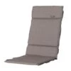 Madison Tuinstoelkussen Fiber De Luxe Basic Taupe -Madison 1653798544