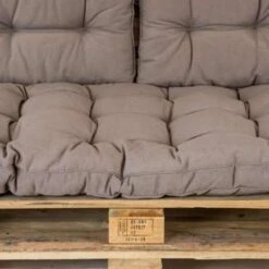 Madison Rugkussen Florance Taupe - 60 X 43cm -Madison 1814149704 0103