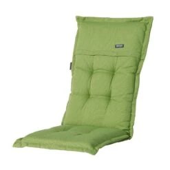 Madison Tuinstoelkussen Hoge Rug Rib Lime Groen
